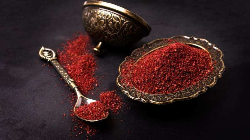 تصویر 3 از سماق قرمز گلستان با رنگ طبیعی و بسته‌بندی بهداشتی